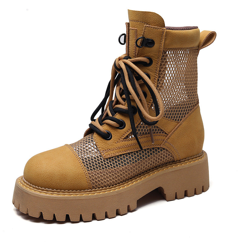 A Vintage Style Boots with Delicate Timeless Details