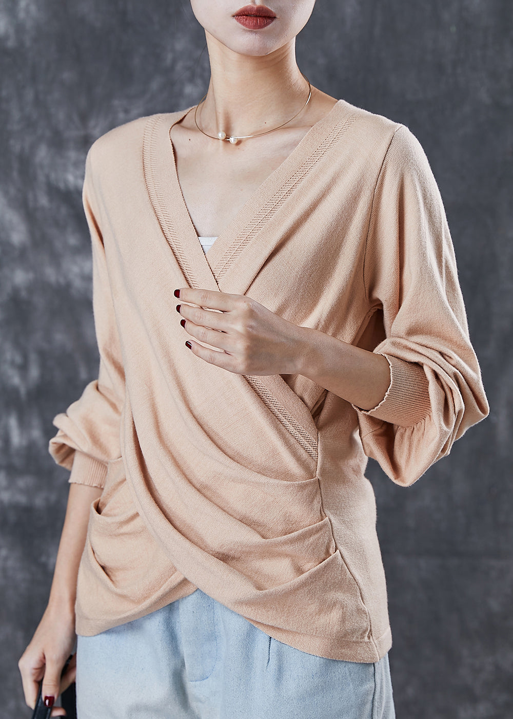 Gracefully Styled Top for Any Occasion