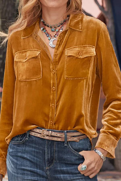 Classic Vintage Blouse with a Flattering Fit