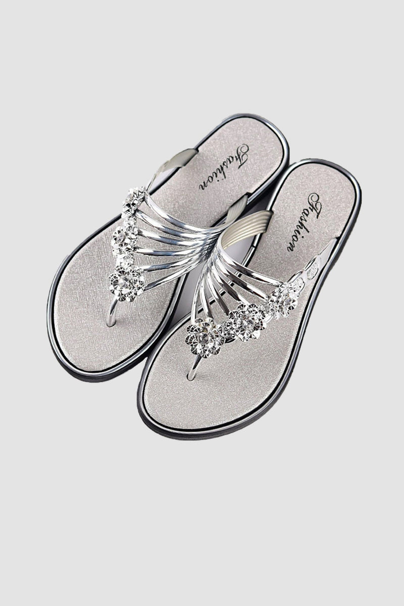 A Vintage Style Sandals with Delicate Timeless Details