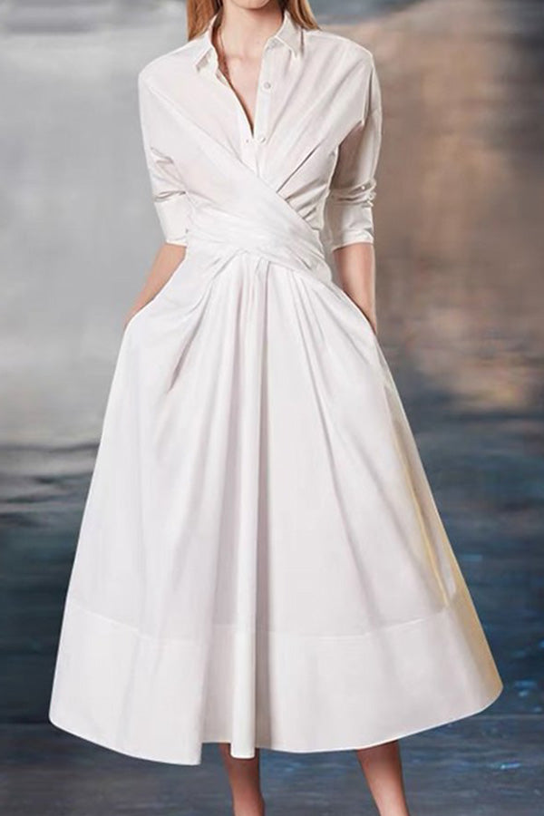 Classic Vintage Dress with a Flattering Fit