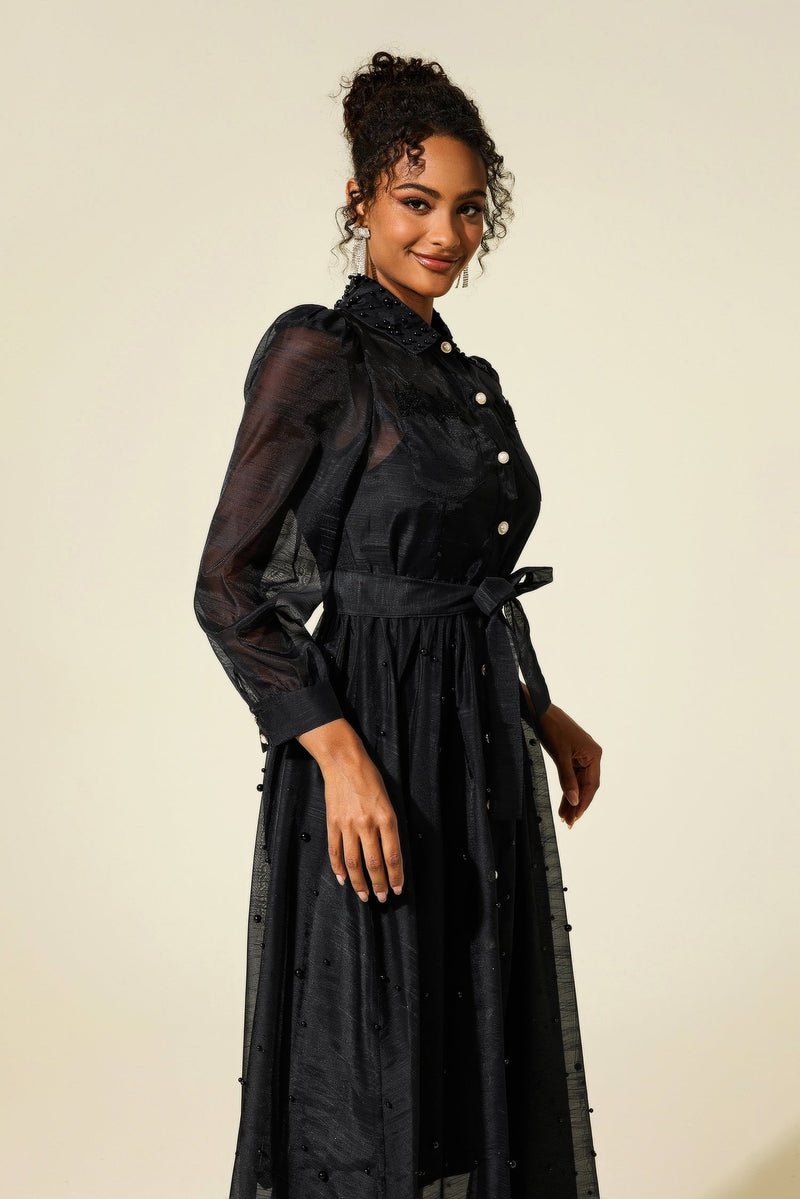 A Vintage Style Dress with Delicate Timeless Details