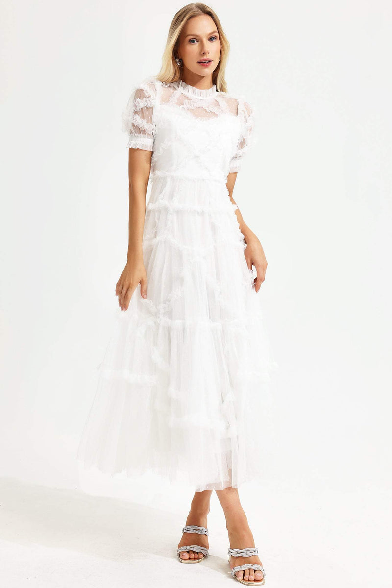 A Vintage Style Dress with Delicate Timeless Details