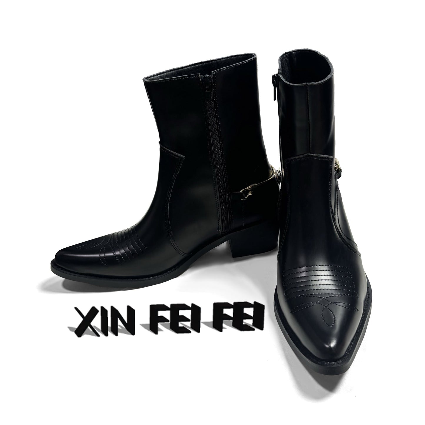 A Vintage Style Boots with Delicate Timeless Details