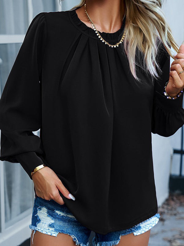 A Vintage Style Blouse with Delicate Timeless Details