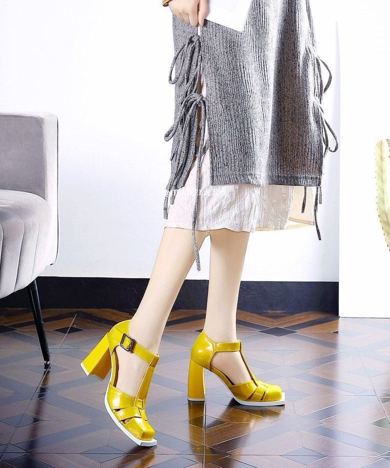 Vintage Inspired Sandals with a Contemporary Edge