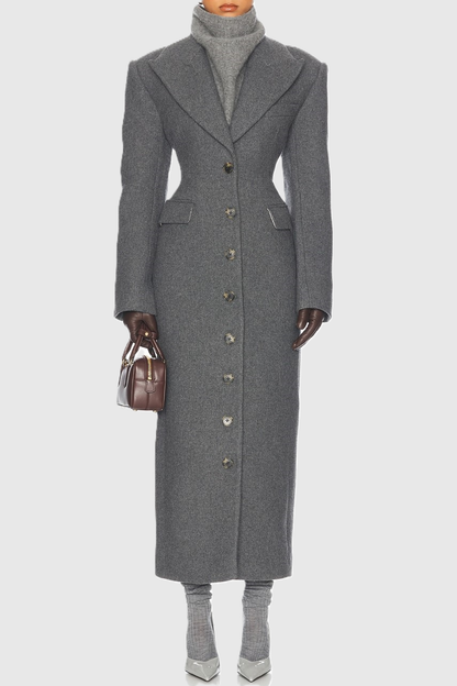 Classic Vintage Coat with a Flattering Fit