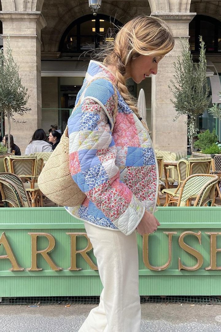 A Vintage Style Jacket with Delicate Timeless Details