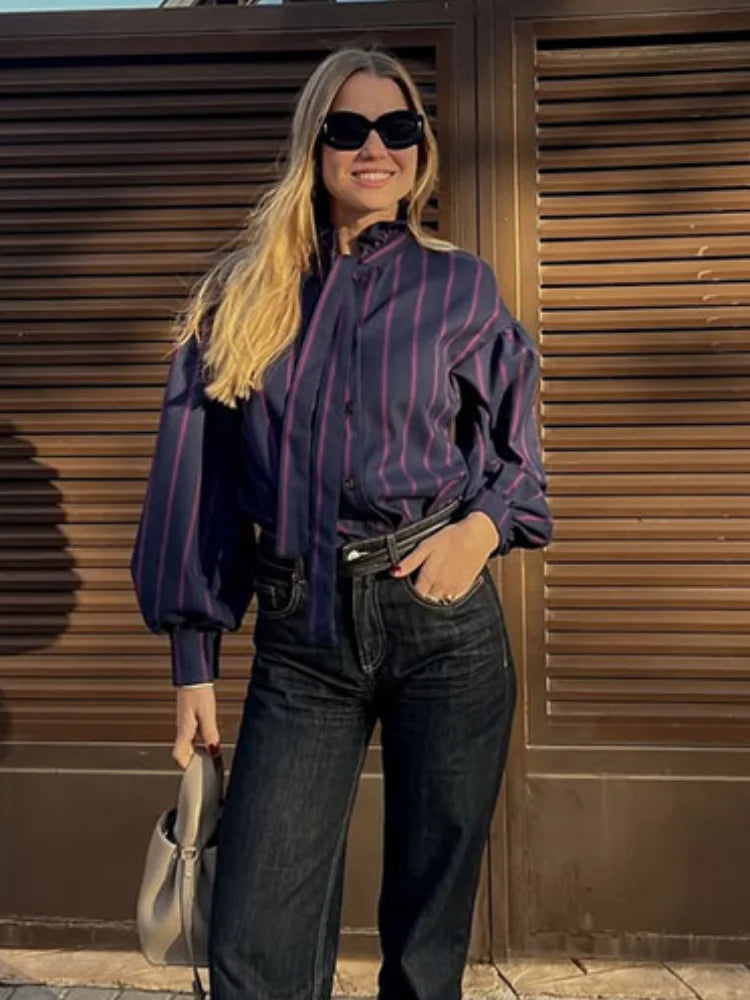 A Vintage Style Blouse with Delicate Timeless Details