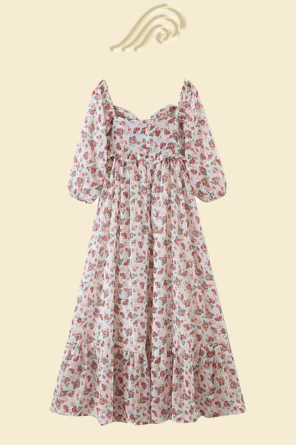 Classic Vintage Dress with a Flattering Fit