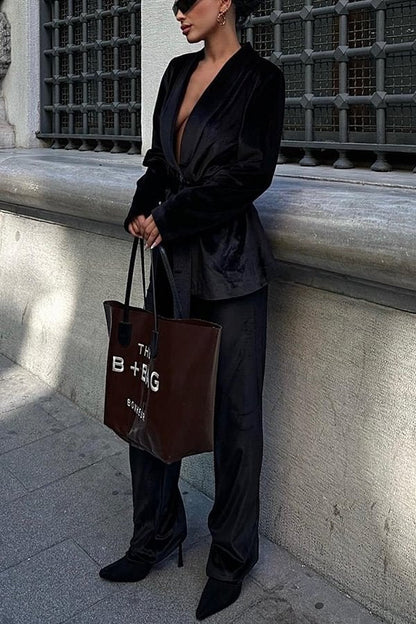 A Vintage Style Pants with Delicate Timeless Details