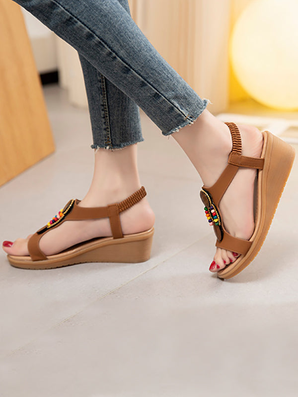 Vintage Inspired Sandals with a Contemporary Edge