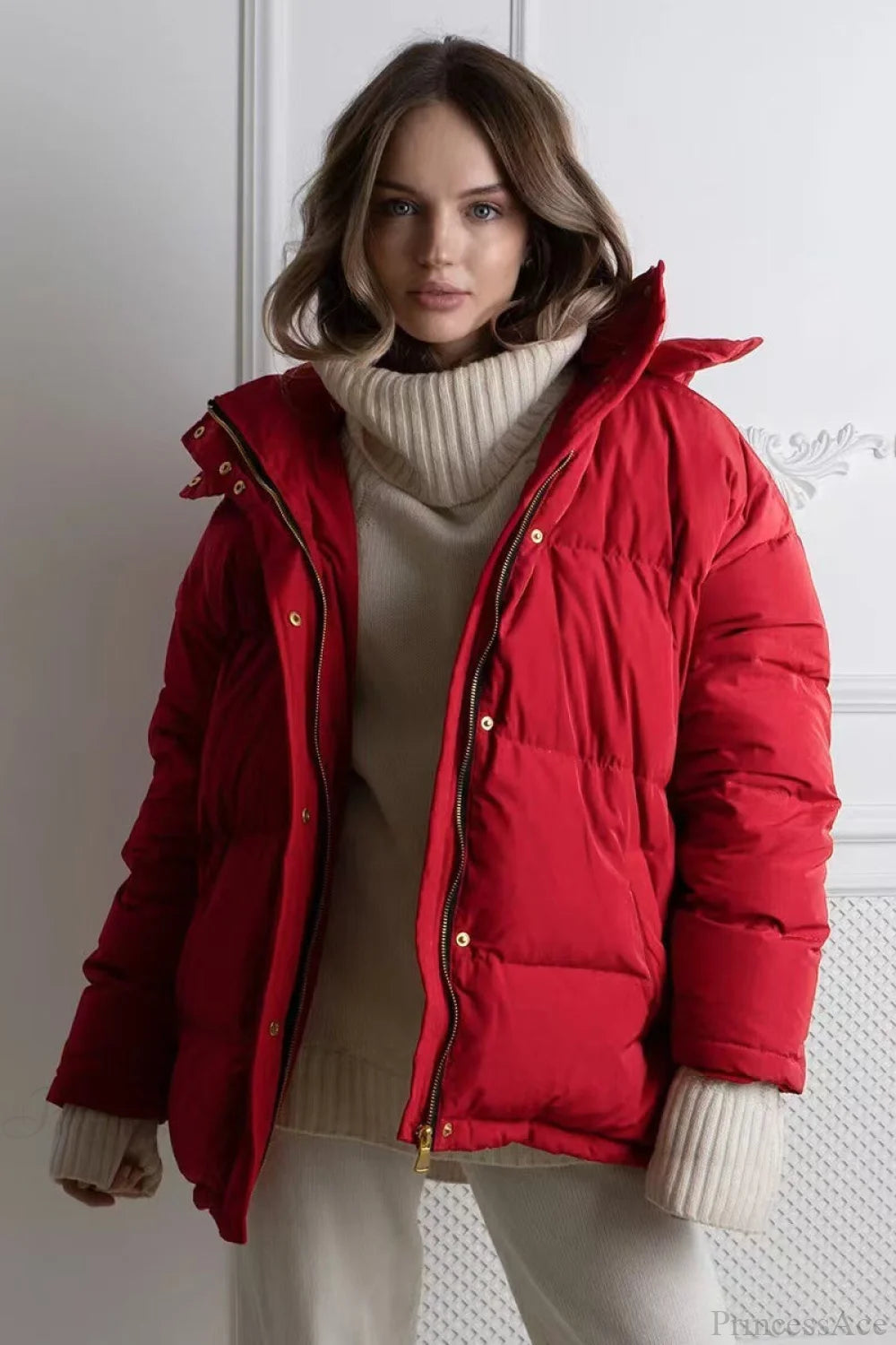 Classic Vintage Coat with a Flattering Fit