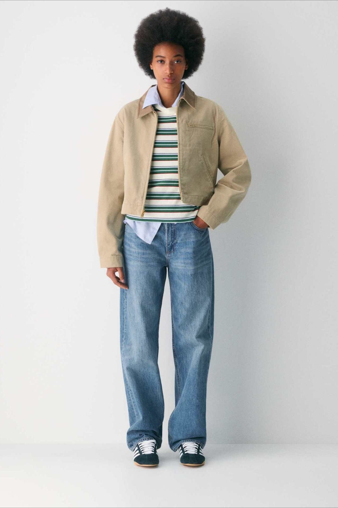 Well Tailored Jacket with a Graceful Silhouette