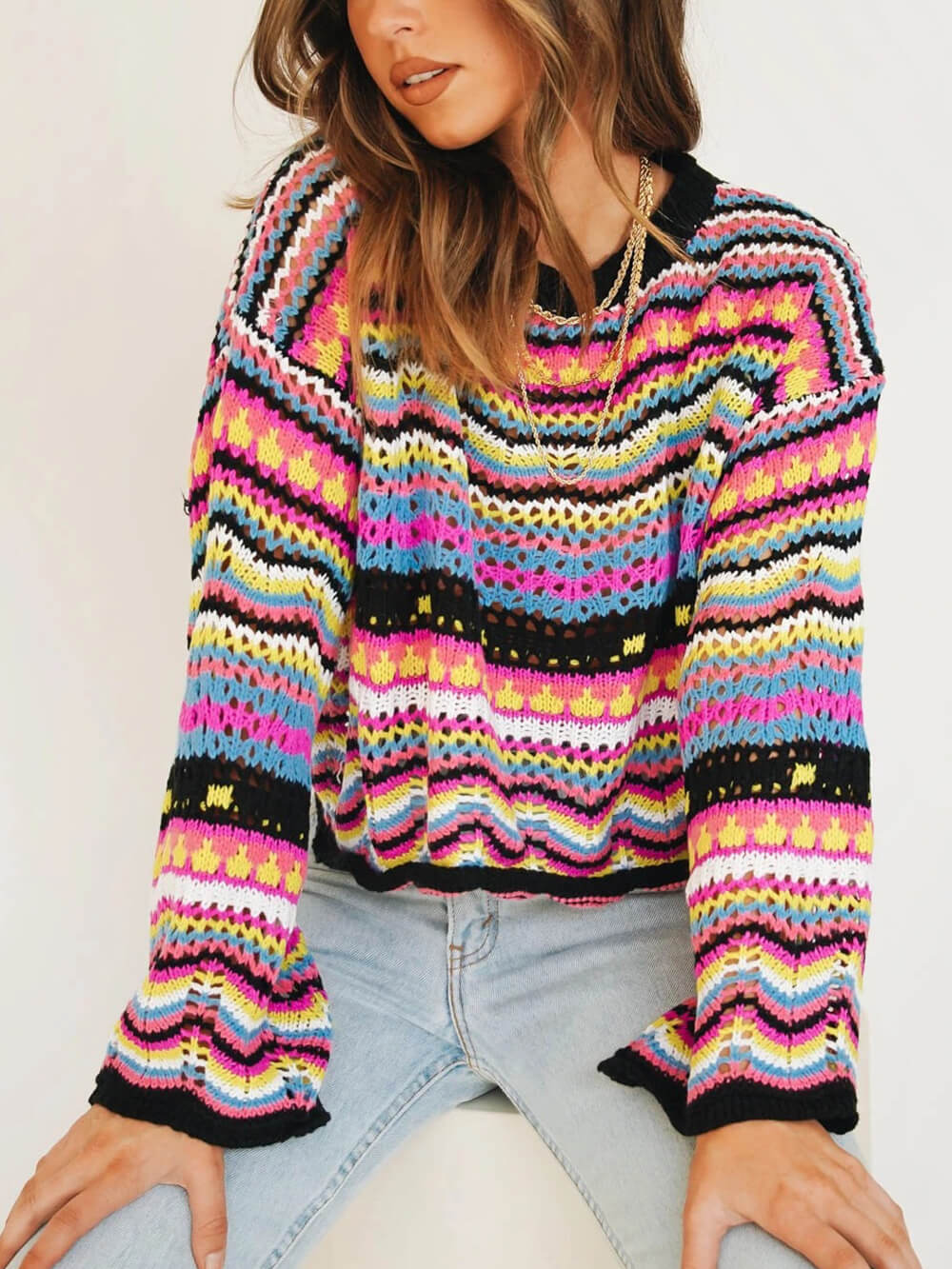 Beautifully Finished Sweater in a Timeless Design