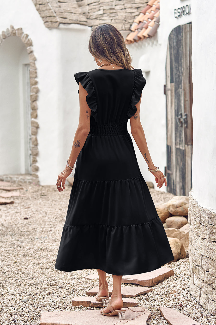 Classic Vintage Dress with a Flattering Fit