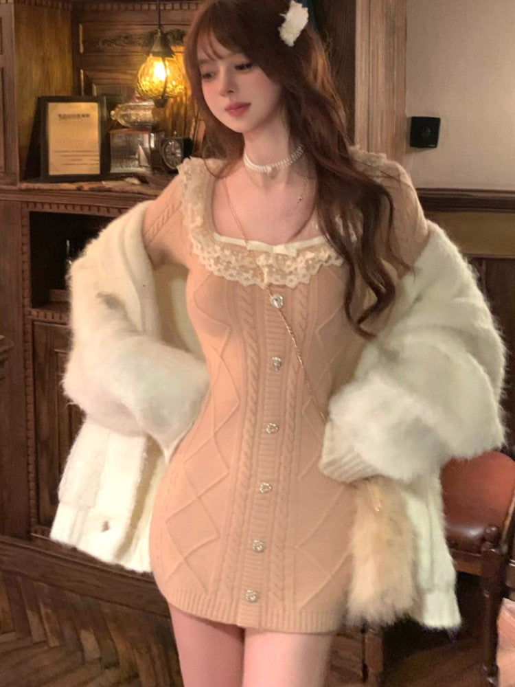 A Vintage Style Dress with Delicate Timeless Details