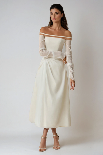 A Vintage Style Dress with Delicate Timeless Details
