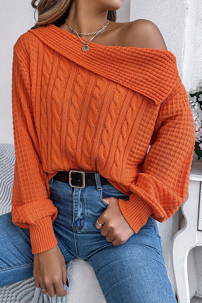 Well Tailored Sweater with a Graceful Silhouette