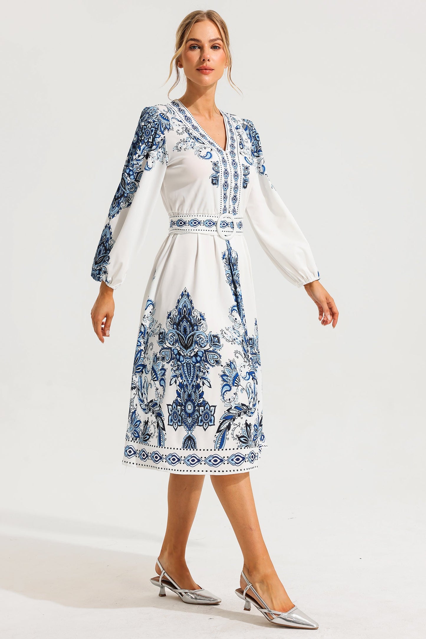 A Vintage Style Dress with Delicate Timeless Details