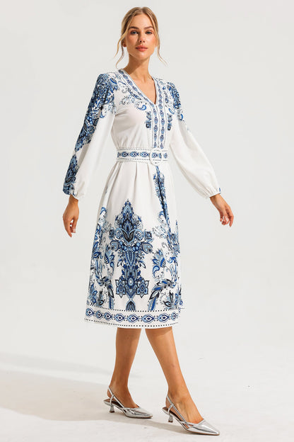 A Vintage Style Dress with Delicate Timeless Details
