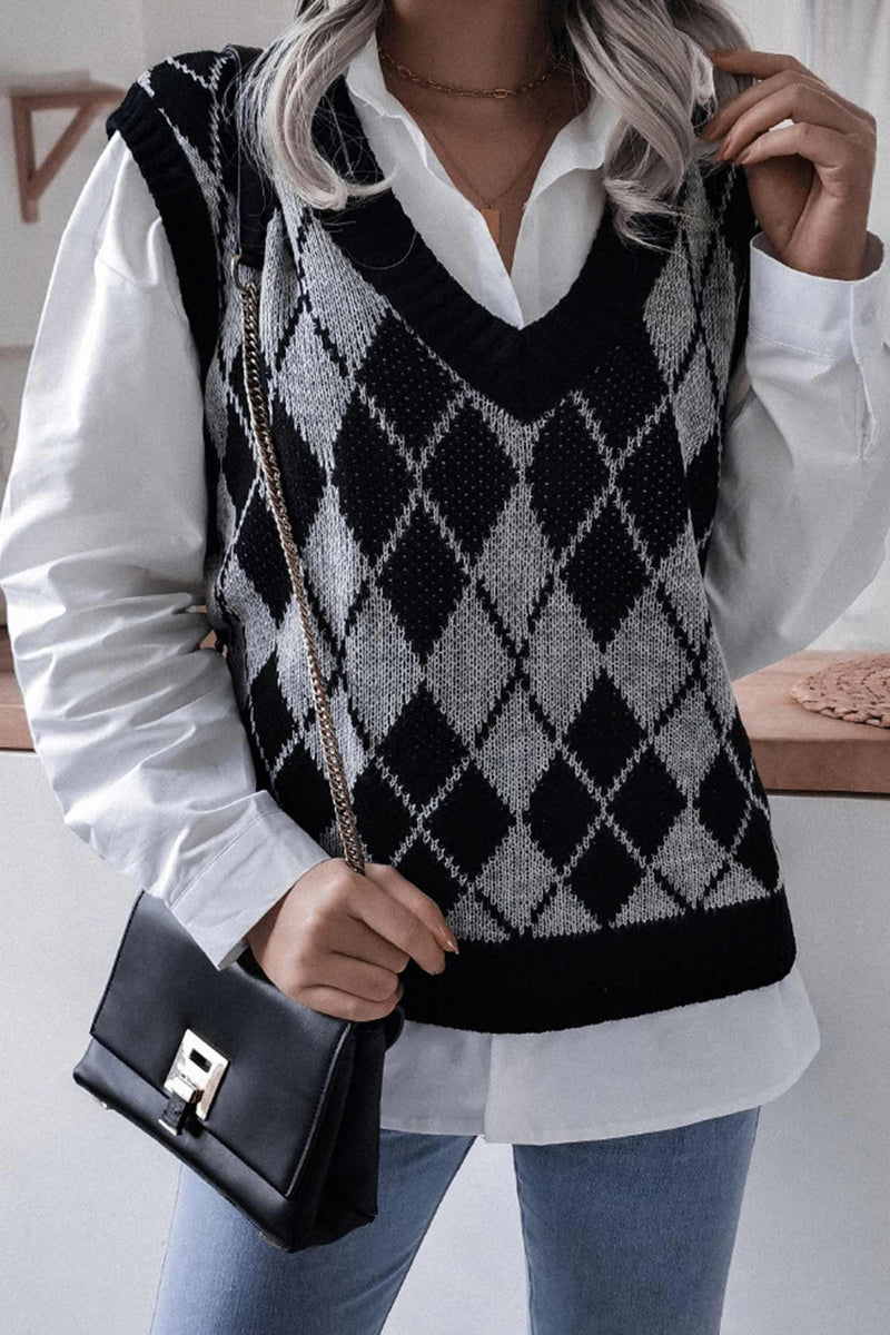 Vintage Inspired Sweater with a Contemporary Edge