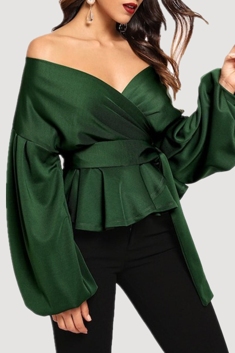 Gracefully Styled Top for Any Occasion