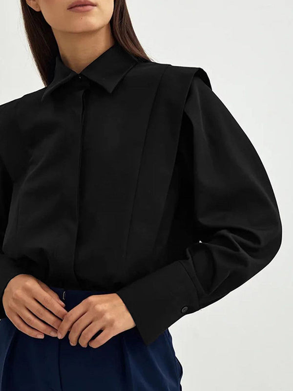 Well Tailored Blouse with a Graceful Silhouette