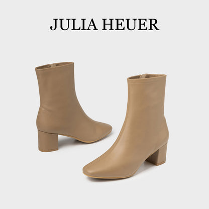 A Vintage Style Boots with Delicate Timeless Details