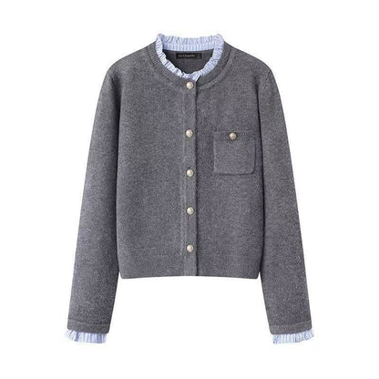 Well Tailored Cardigan with a Graceful Silhouette