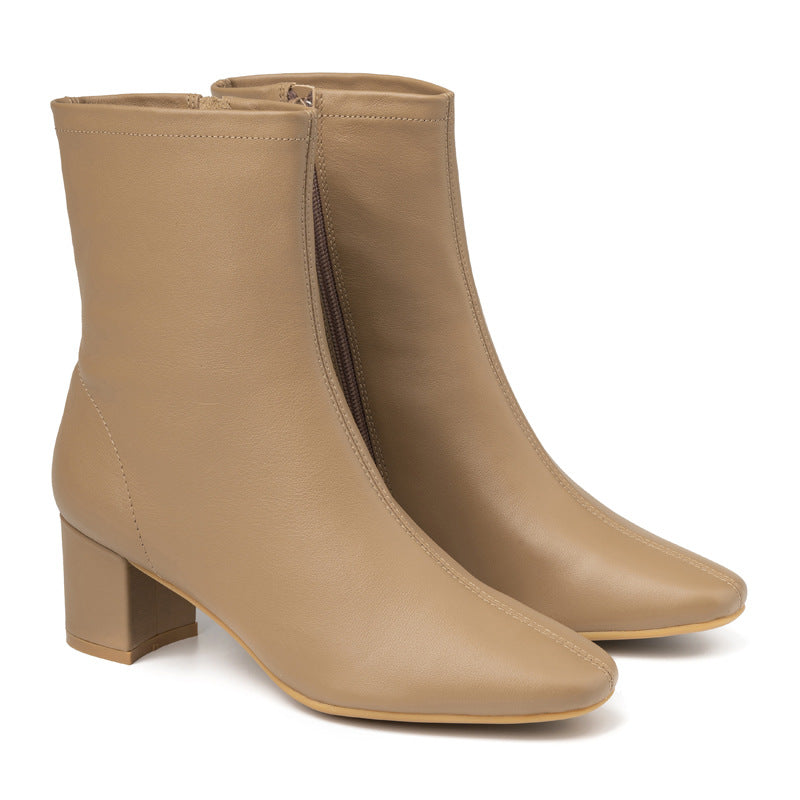 A Vintage Style Boots with Delicate Timeless Details