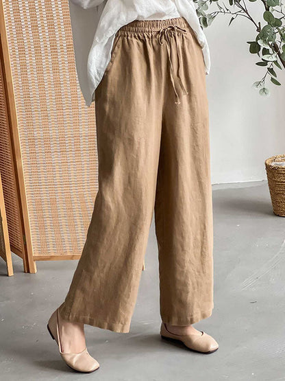 A Vintage Style Pants with Delicate Timeless Details