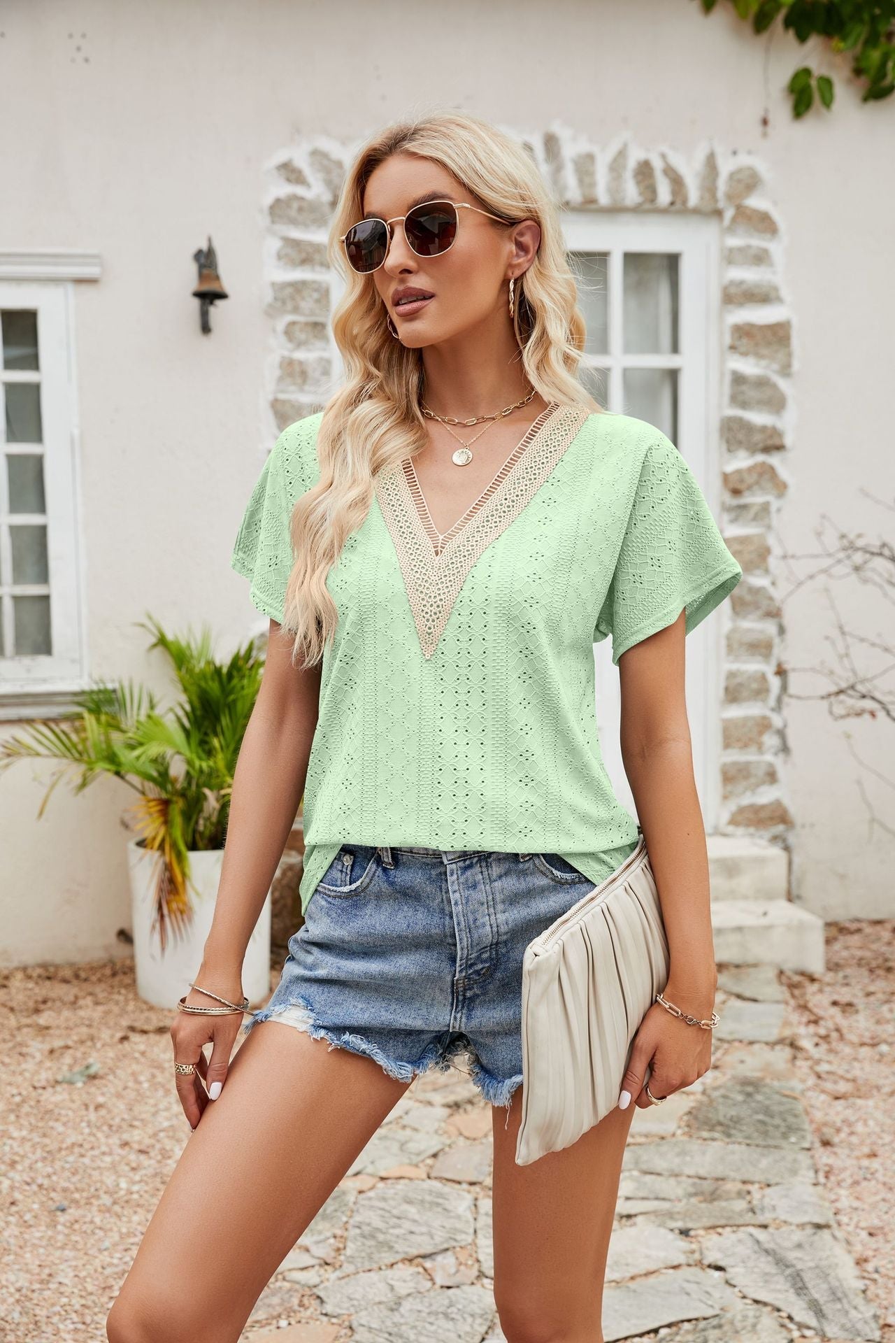 A Vintage Style T-Shirt with Delicate Timeless Details