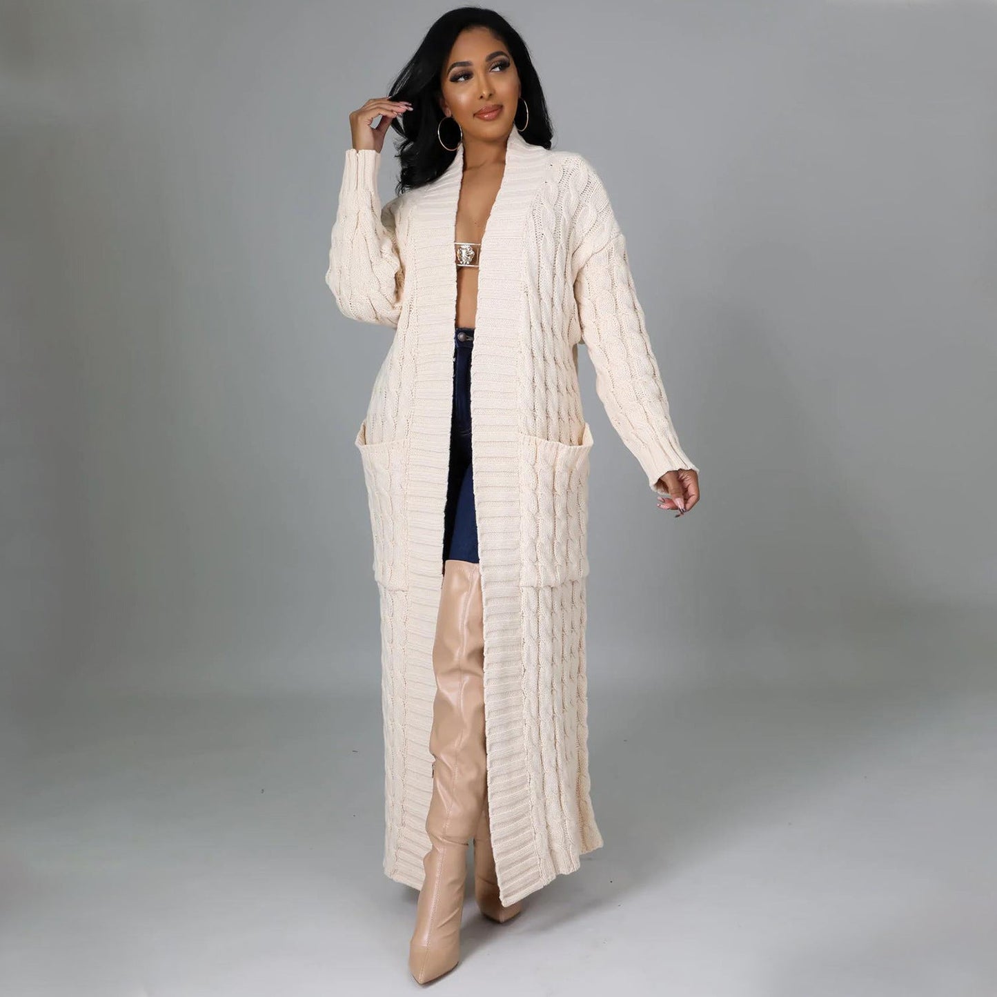 A Vintage Style Sweater with Delicate Timeless Details