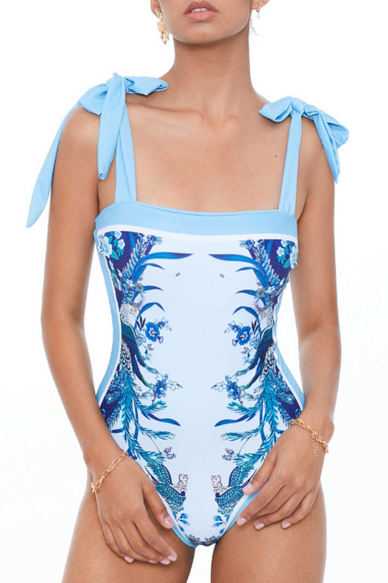 Beautifully Balanced Swimsuit with Timeless Character