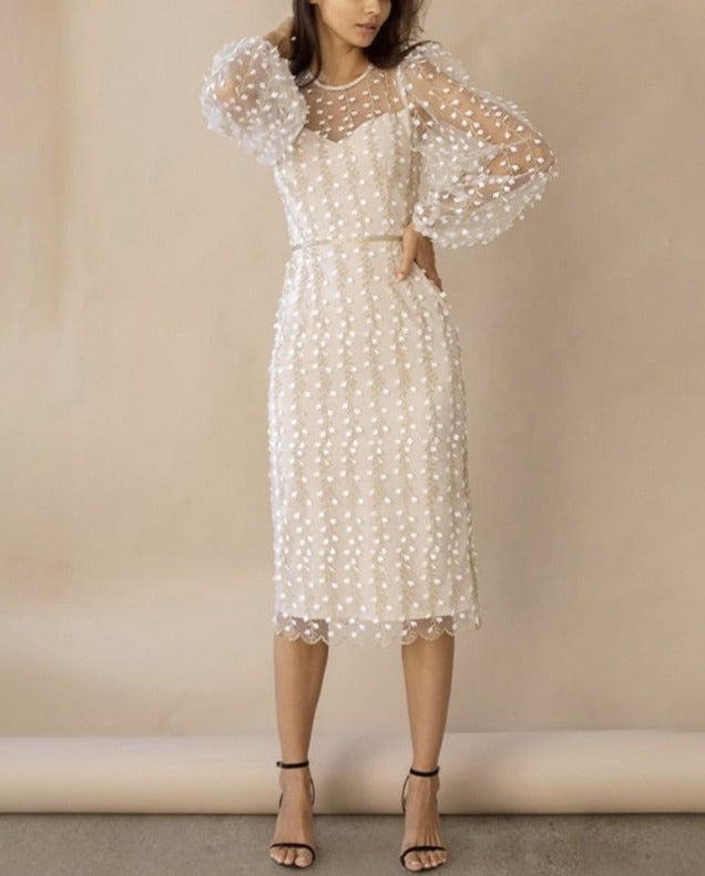 Classic Vintage Dress with a Flattering Fit