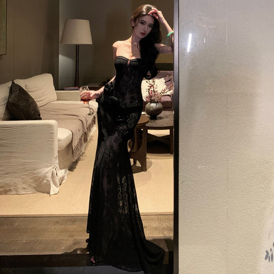 A Vintage Style Dress with Delicate Timeless Details