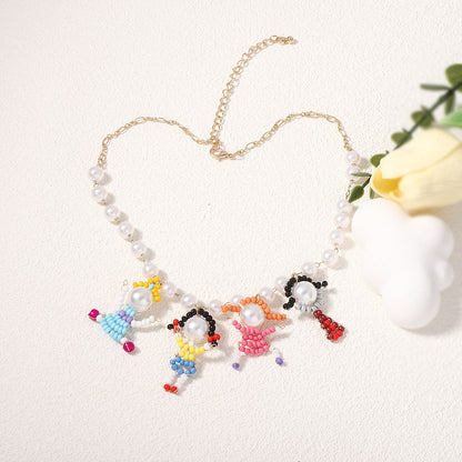 Vintage Handmade Pearl Necklace