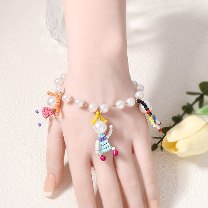 Vintage Handmade Pearl Necklace