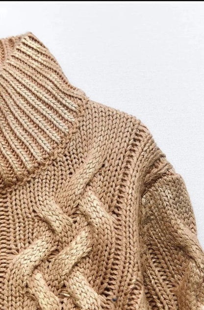 A Vintage Style Sweater with Delicate Timeless Details