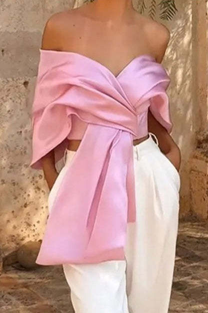 Gracefully Styled Top for Any Occasion