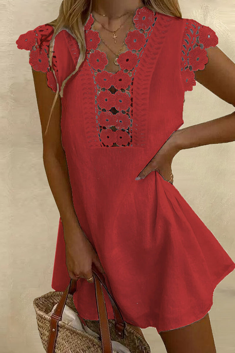 Classic Vintage Dress with a Flattering Fit