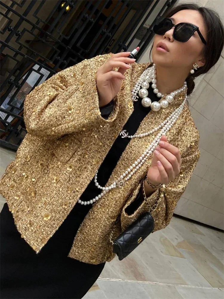 Vintage Inspired Cardigan with a Contemporary Edge
