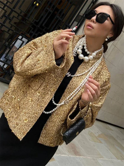 Vintage Inspired Cardigan with a Contemporary Edge