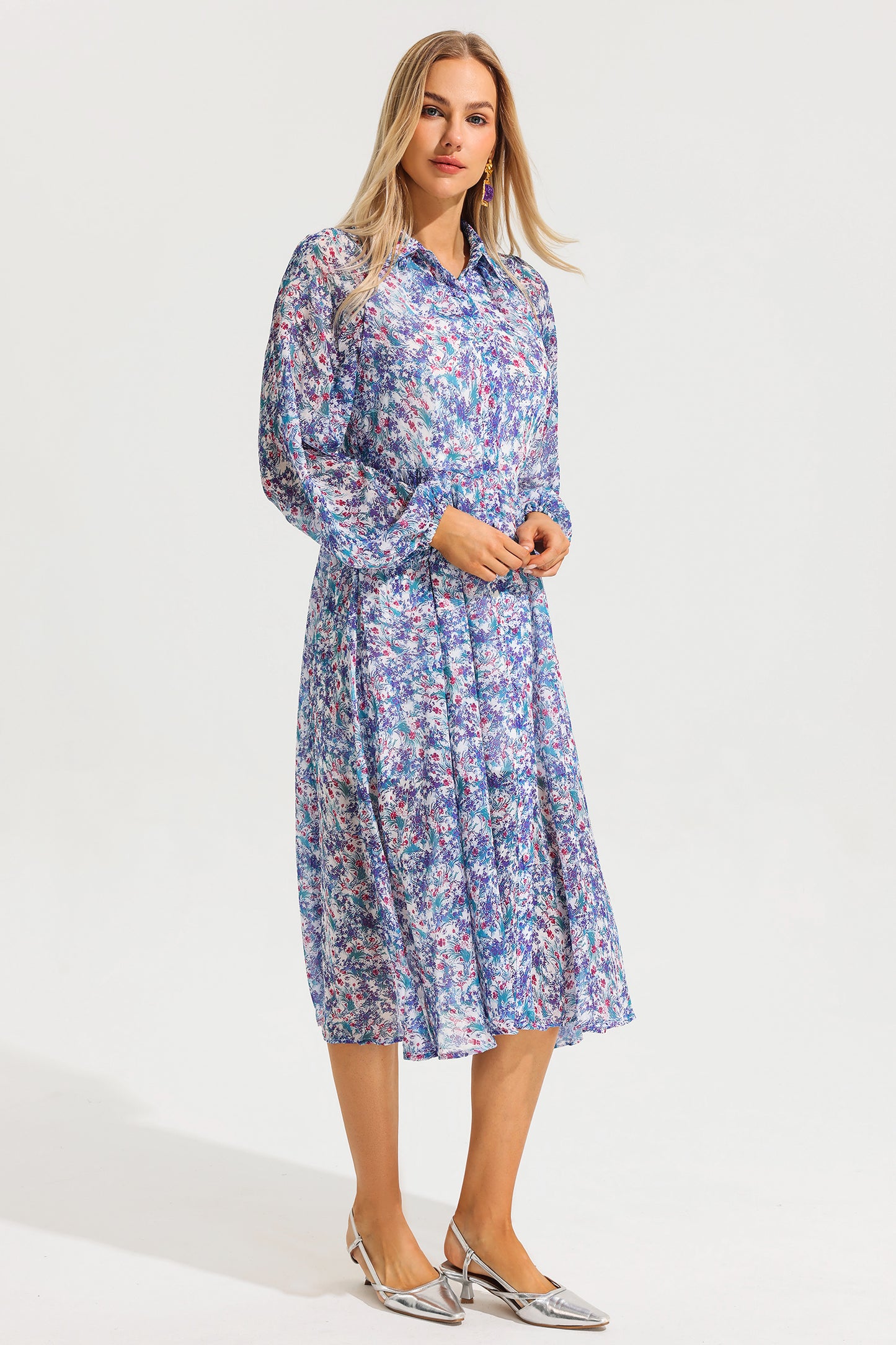 A Vintage Style Dress with Delicate Timeless Details