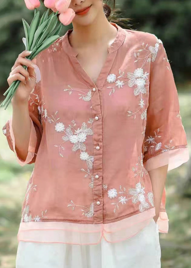 A Vintage Style Shirt with Delicate Timeless Details