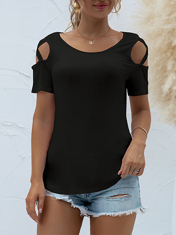 Well Tailored T-Shirt with a Graceful Silhouette