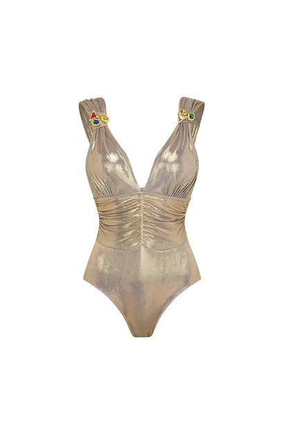Beautifully Finished Swimsuit in a Timeless Design