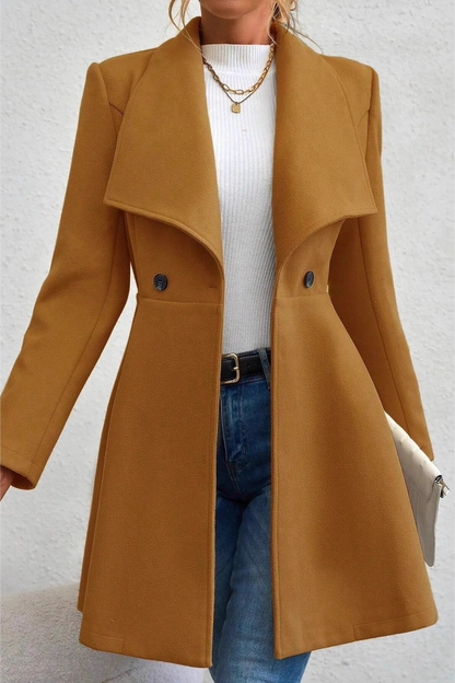 Classic Vintage Coat with a Flattering Fit