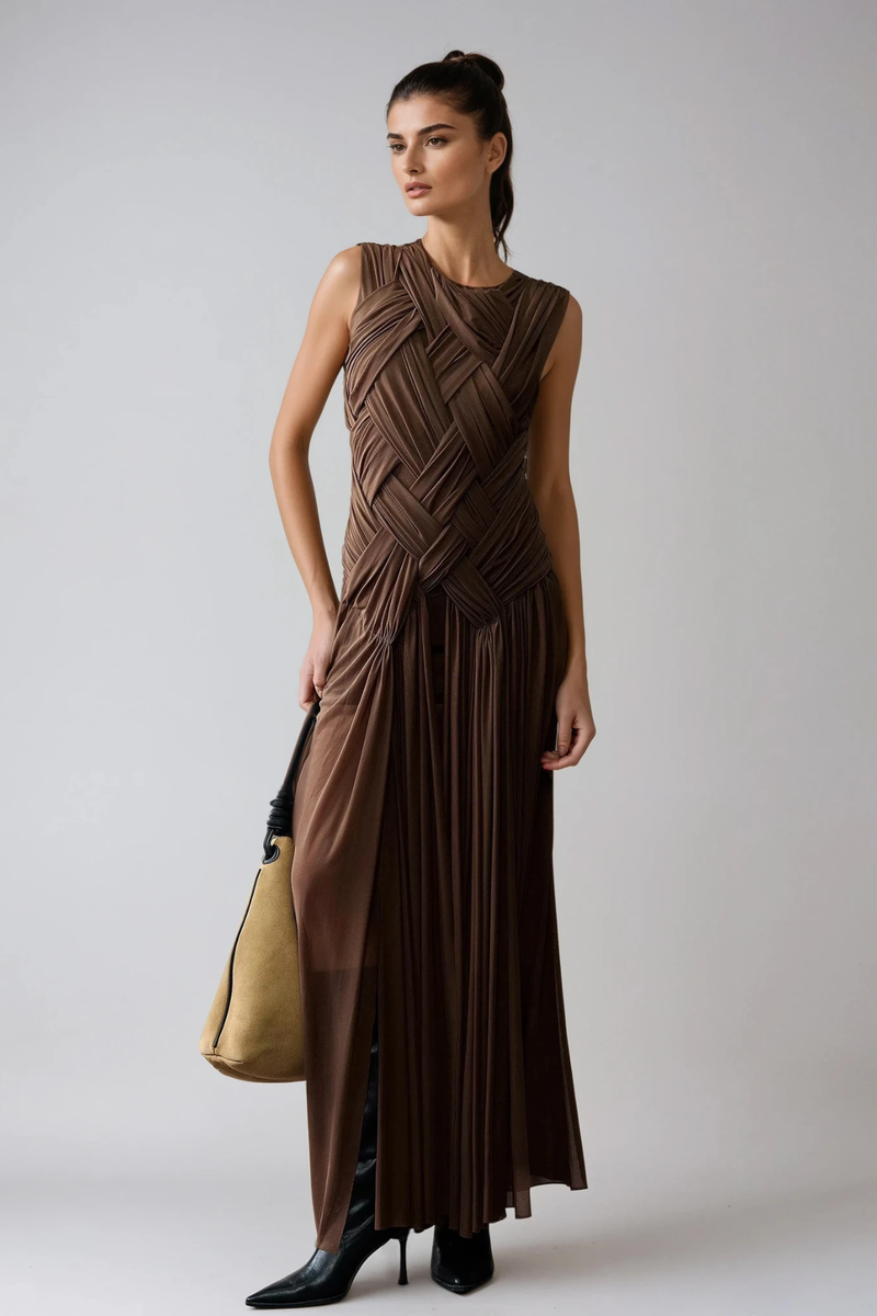 A Vintage Style Dress with Delicate Timeless Details